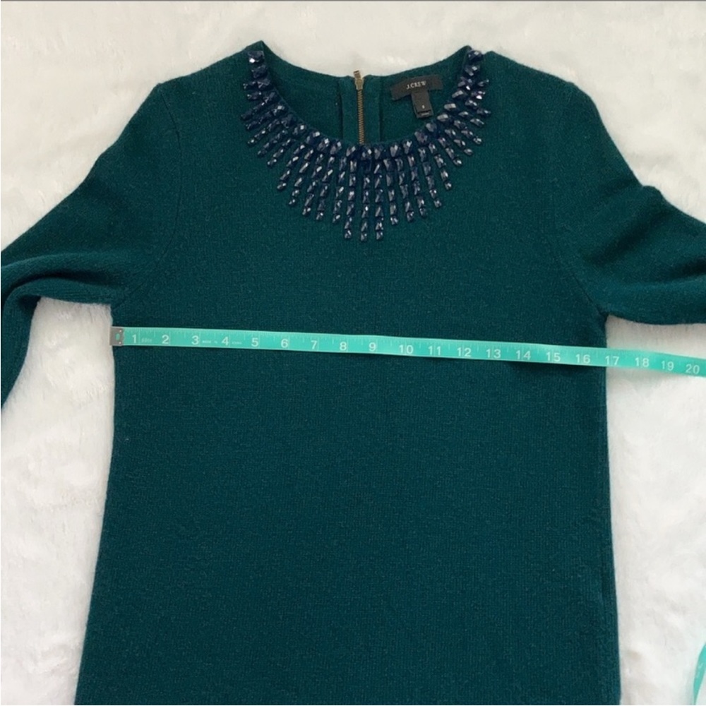 J. Crew Jewelled Neckline Sweater - Picture 6 of 7